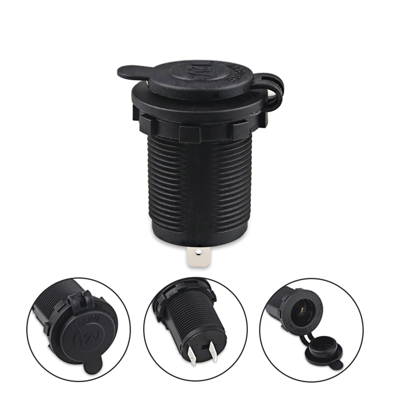 Cigarette Lighter Socket 12V Waterproof Car Boat Motorcycle Sockets Power Plug Outlet | Автомобили и мотоциклы