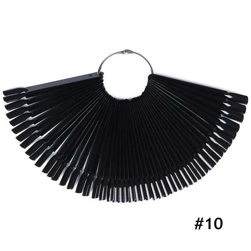 Накладные ногти Типсы цветная карточка для практики ногтевого дизайна пластина