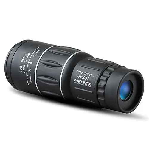 Топ 10X40 телескоп HD монокуляр Карманный мини FMC BAK4 binoculo Зрительная труба зум