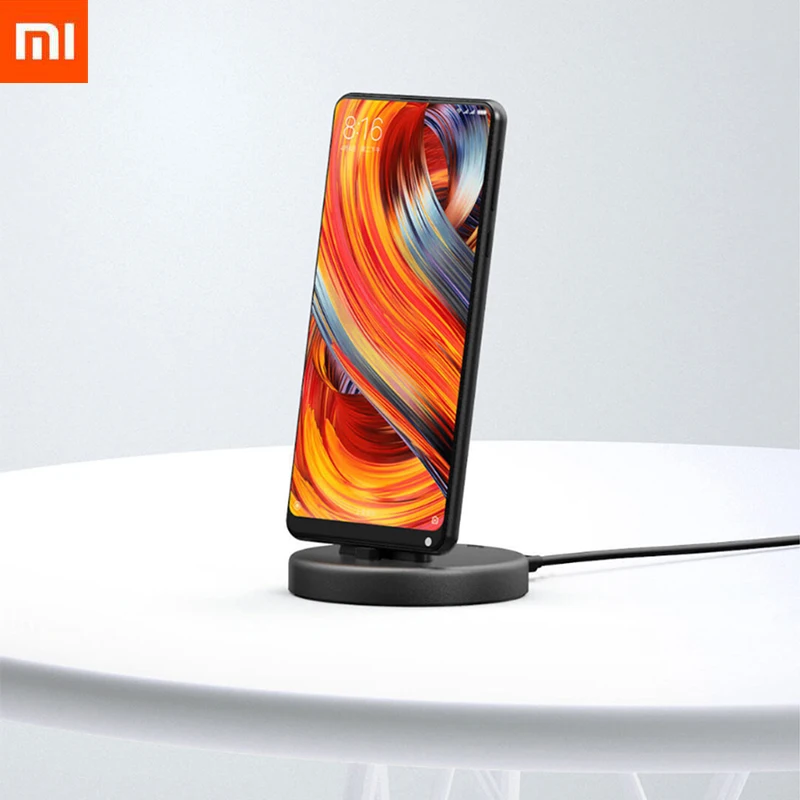 Xiaomi Panki беспроводной телефон стенд зарядное устройство тип-c версия для Xiaomi samsung huawei Тип C смартфон 18 Вт быстрая Беспроводная зарядка
