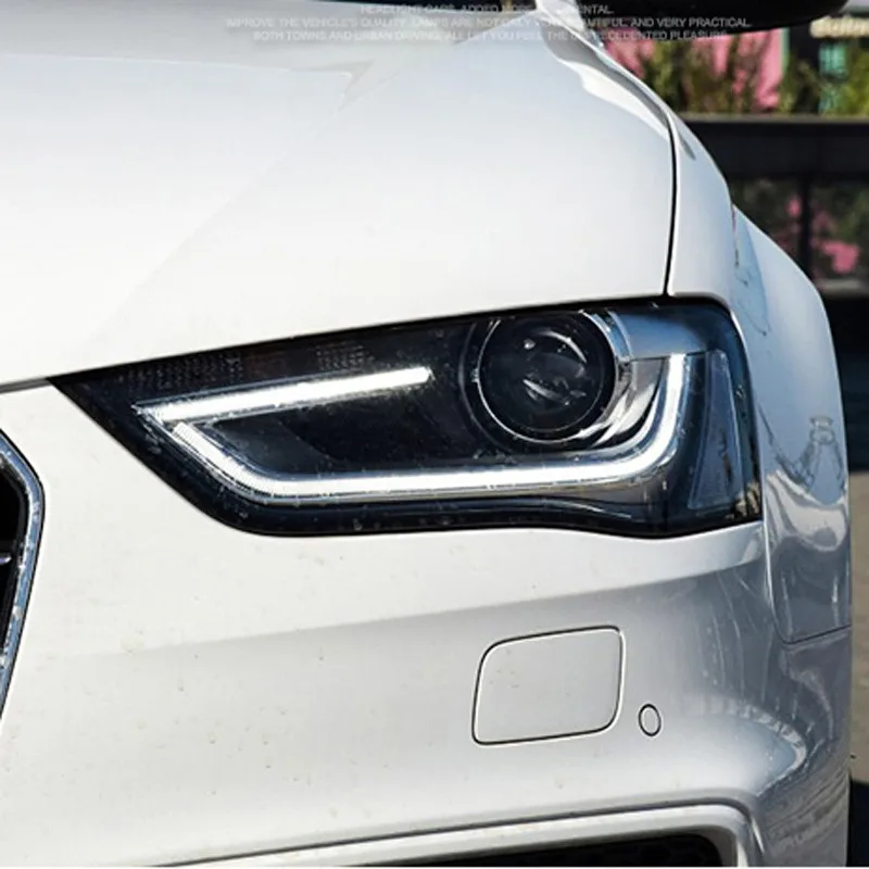 Ownsun LED Eagle Eye DRLs HID биксеноновый прожектор Len фара для Audi A4 A4L 2013 2016|headlights for|lens