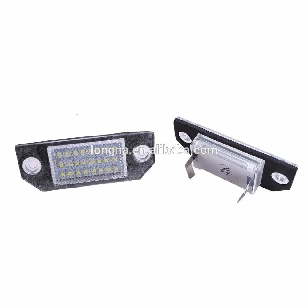 1 Pair 24 3528 SMD LED License Plate Light Lamp for Ford Fo cus MK2 03-08 | Автомобили и мотоциклы