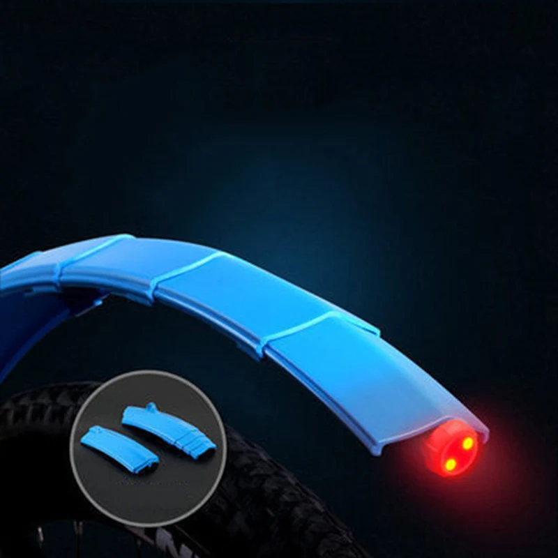 Телескопические Складные крылья для велосипеда MTB передние и задние грязевые