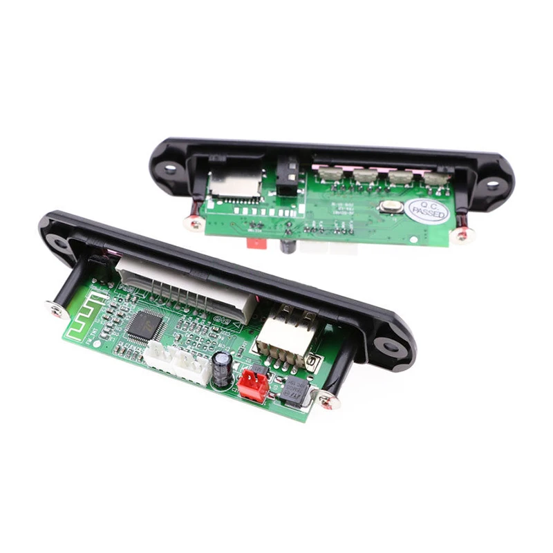 Беспроводной Bluetooth 12 В 5 в Micro USB MIC 3 мм AUX Наушники APE FLAC MP3 WMA декодер плата аудио