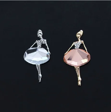 10 шт. в партии балерина подвески для девушки сотового телефона DIY Декорация из