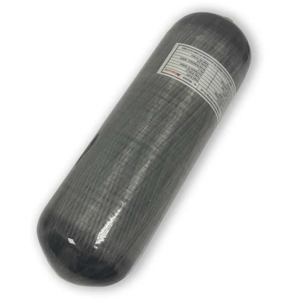 9L 300Bar 4500psi NewStyle Compessed Air BIG Carbon Fiber For Paintball PCP Tank Refilling Drop Shipping Acecare | Безопасность и