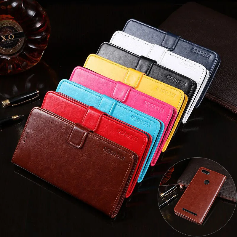 Чехол для Leagoo Power 2 чехол высокое качество кожаный с откидной крышкой телефона