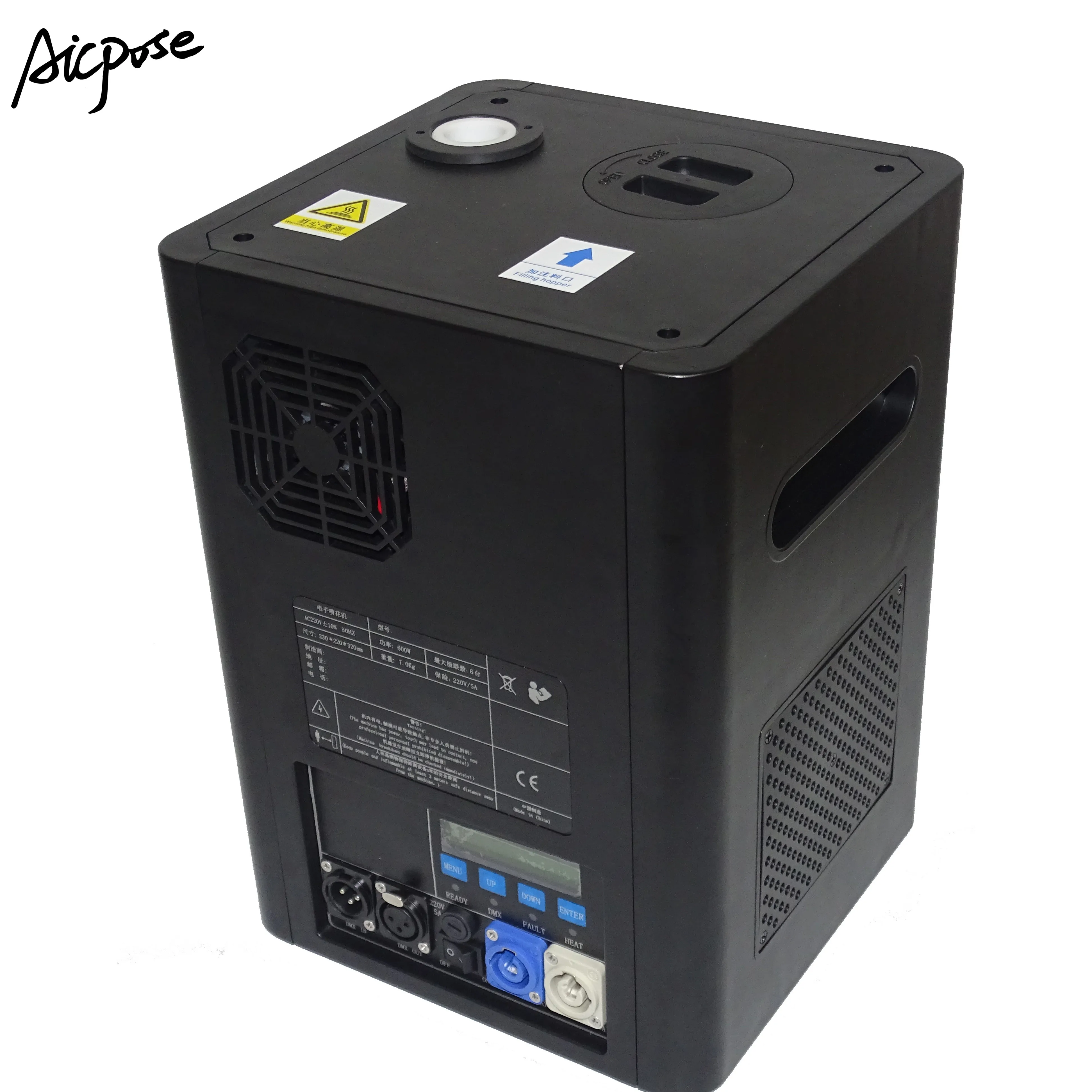 400W 600W Stage Flame Machine With Remote Control Spray Fire Dmx Projectors Equipment DMX Spark | Лампы и освещение
