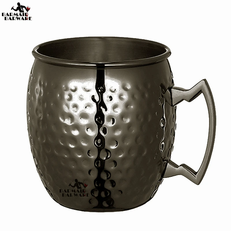 8 Pieces Moscow Mule Copper Mugs Metal Mug Cup Stainless Steel Beer Wine Coffee | Дом и сад