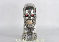 11 terminator t 800 skull bust 3d model skull endoskeleton lift size bust figure resin led eye
