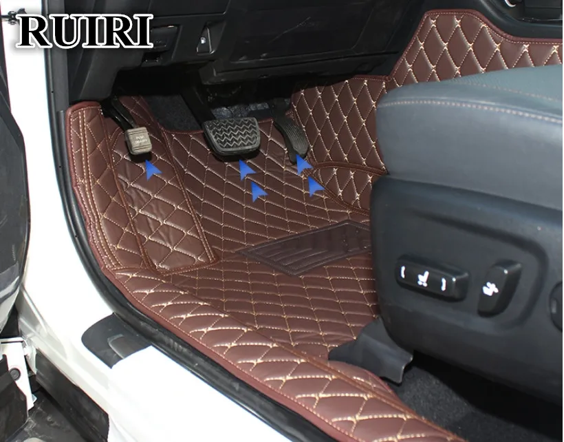 Высокое качество! Специальные автомобильные коврики для Toyota Highlander 7 мест 2018-2014