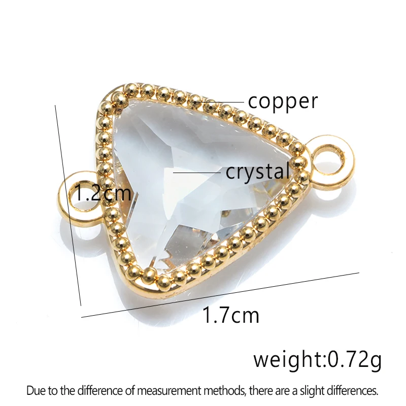 Треугольные соединители подвески для сережек браслетов ювелирных изделий