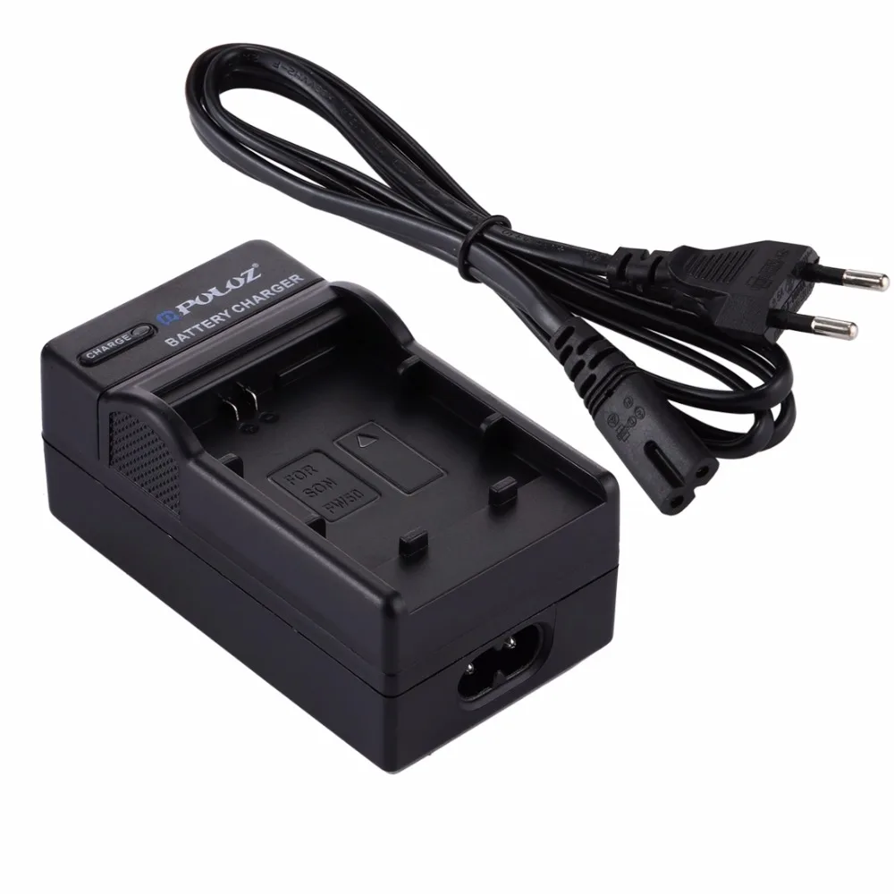 Зарядное устройство PULUZ с европейской вилкой кабель для зарядки аккумулятора Sony