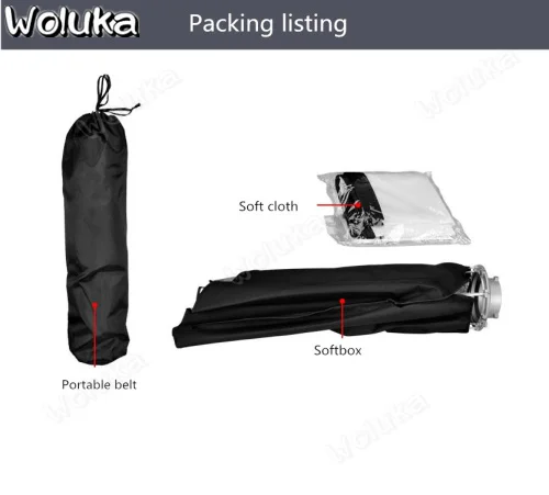 Umbrella stand type outside shooting studio flash soft light box K-60x60cm photographic equipment CD50 T08 | Электроника