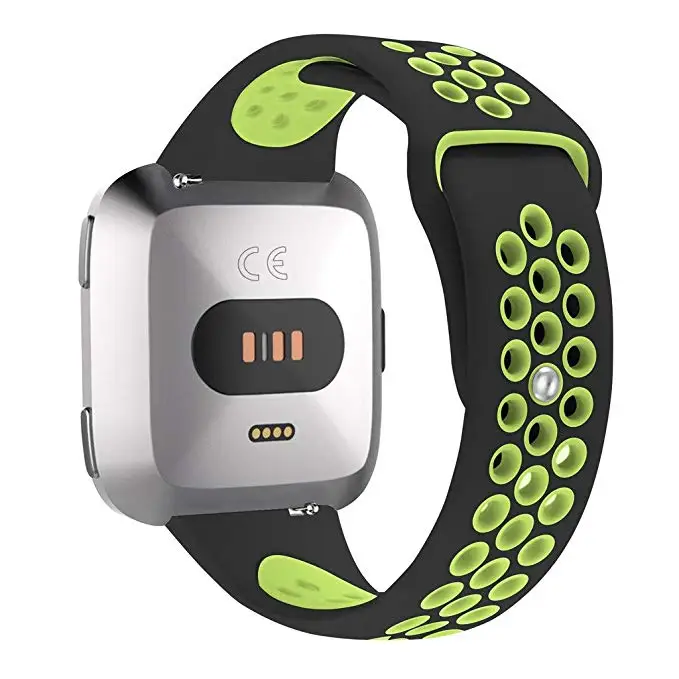 2 шт. полосы для fitbit versa ремешок спортивный силиконовый ремешок на руку сменный Браслет ремешок для ремня для fitbit versa band