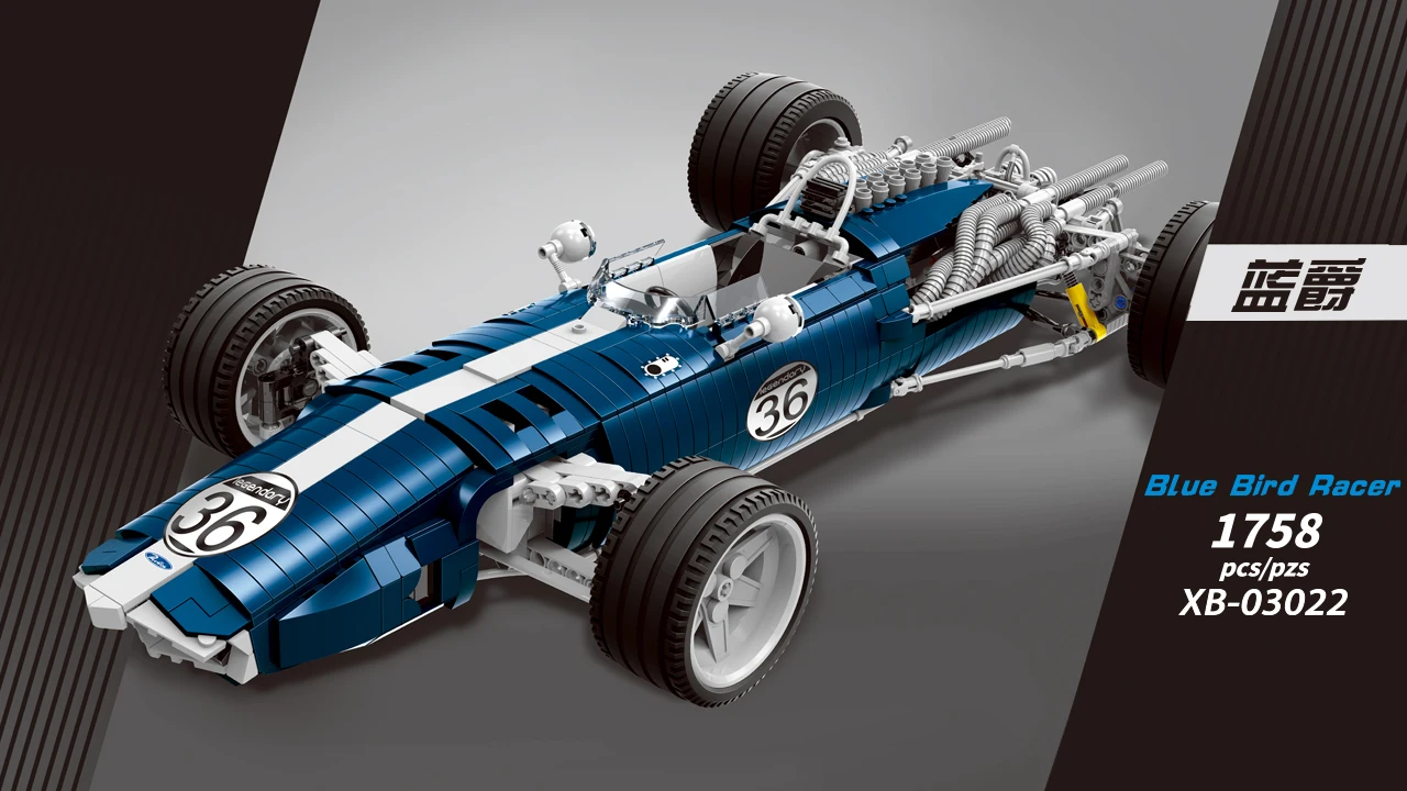 XINGBAO Technic блоки 24h Le Mans гоночный автомобиль F1 гоночный автомобиль строительные блоки кирпичная модель детские игрушки Marvel совместимый логотип 03022