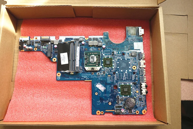592809 001 подходит для Hp Compaq CQ42 CQ62 HP G42 G62 материнская плата DA0AX2MB6E1 протестирована