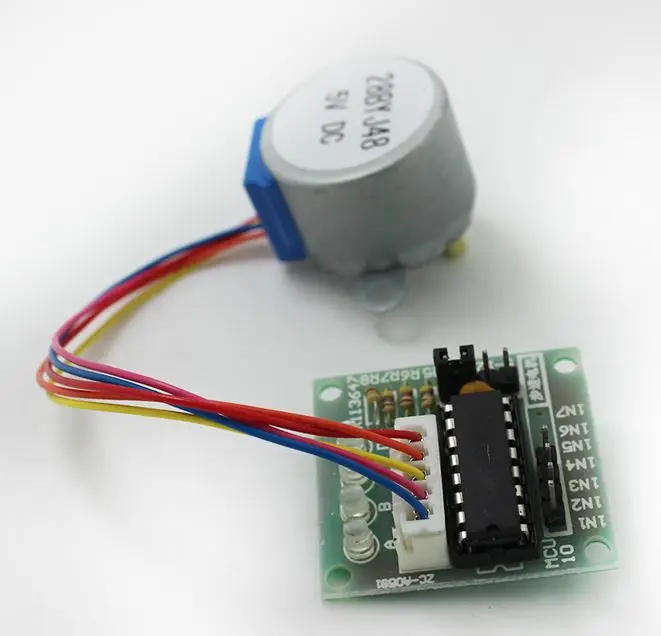 Шаговый двигатель 28BYJ 48 + ULN2003 МОДУЛЬ тестирования драйвера для Arduino Uno R3 умный