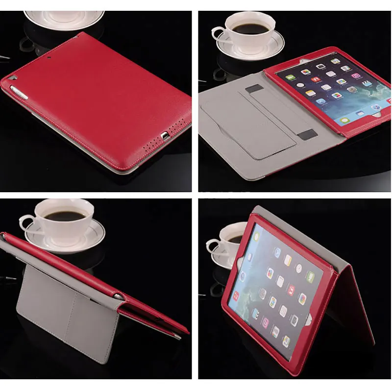 Чехол для планшета iPad Air 1 2 3 4 деловой портфель из искусственной кожи с откидной