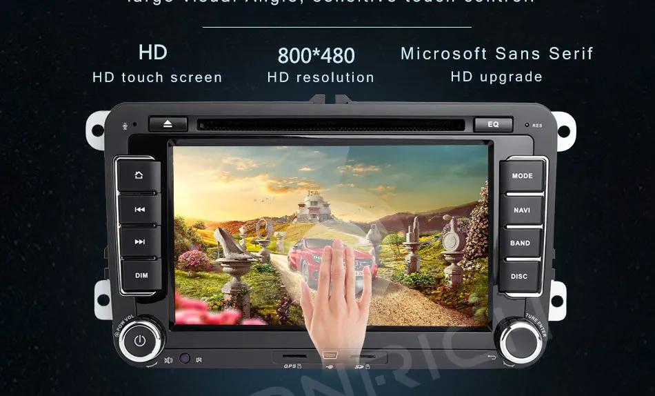 Авторадио 2Din dvd-плеер для VW Skoda Octavia 2 3 Superb Volkswagen Passat b6 Seat Leon 2 Polo T5 AmarokGolf 5 6 мультимедиа