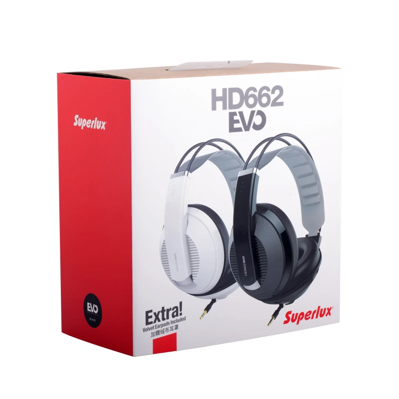 Superlux HD662EVO Игровые наушники закрытого типа с мониторингом и съемными наушниками