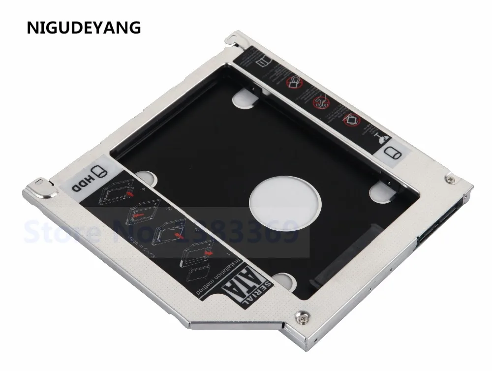 NIGUDEYANG 2 й жесткий диск SSD однокорпусный оптический Caddy для Macbook Pro + корпус USB чехол