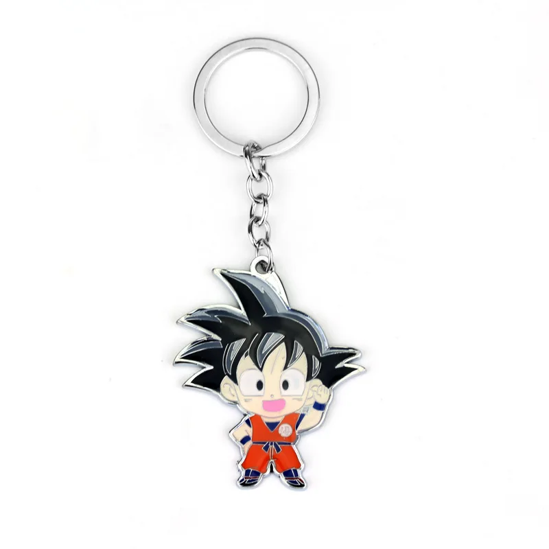 Аниме Dragon Ball; Dragonball Z Логотип Супер Saiyan Сон Гоку Shenron брелок цепочки и ожерелья подвески для игрушек фигурку игрушки для косплея