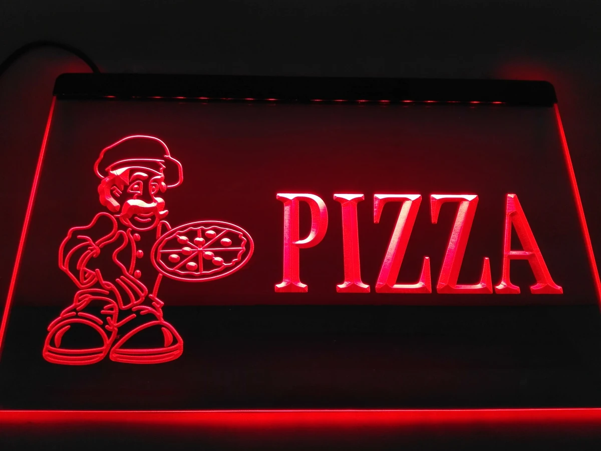 

LN055- Pizza LED Neon Light Sign home decor crafts