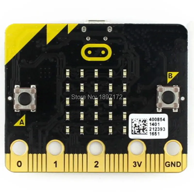 BBC micro: bit nRF51822 KL26Z Bluetooth 16kB RAM 256kB флэш-Cortex-M0 карманный компьютер для детей