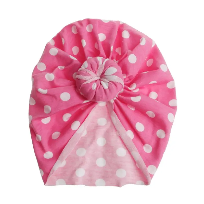PW Baby Turban Top Knot Hat Toddler Kids Boy Girl India Beanie Hat Lovely Soft Newborn Headwear Photography Props Accessories - Цвет: PW