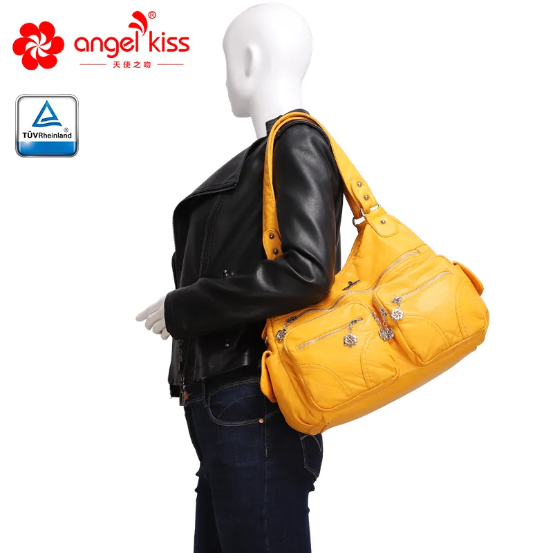 Angel Kiss Брендовые женские повседневные сумки с несколькими карманами для