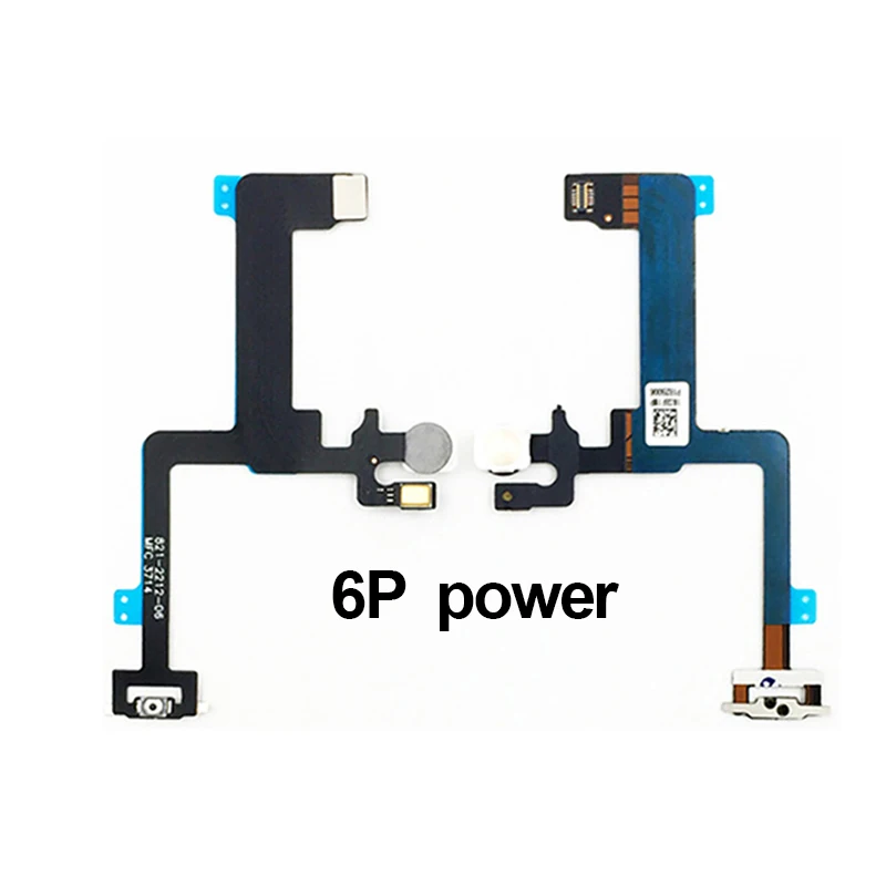 Кнопка включения и выключения шлейфа с кабелем для iPhone 5 5c 5s 6 6s plus 7 7plus 8 немой