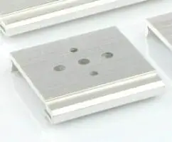 Однофазный 35 мм DIN rail фиксированный твердотельные реле зажим с 2 крепежных винтов