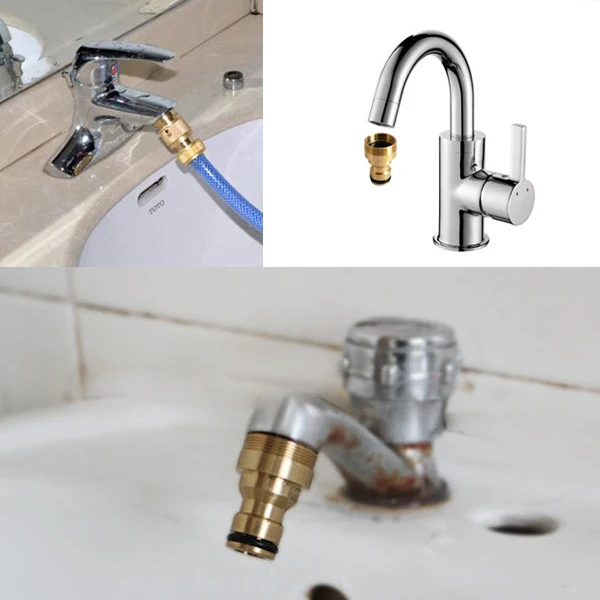 Кран быстрый соединитель кран оборудование для полива твердый адаптер садовый