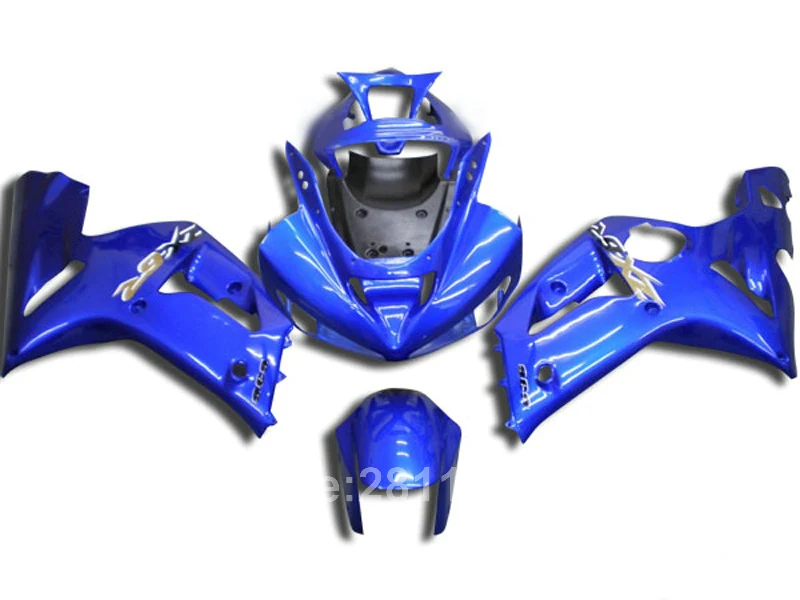 Injection molded high quality fairing kit for Kawasaki Ninja ZX6R 03 04 blue fairings set 2003 2004 RY69 | Автомобили и мотоциклы