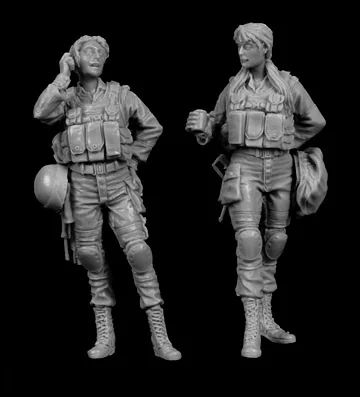 Масштаб 1/35 фигурка из смолы солдаты Израиля|Наборы для сборки моделей| |