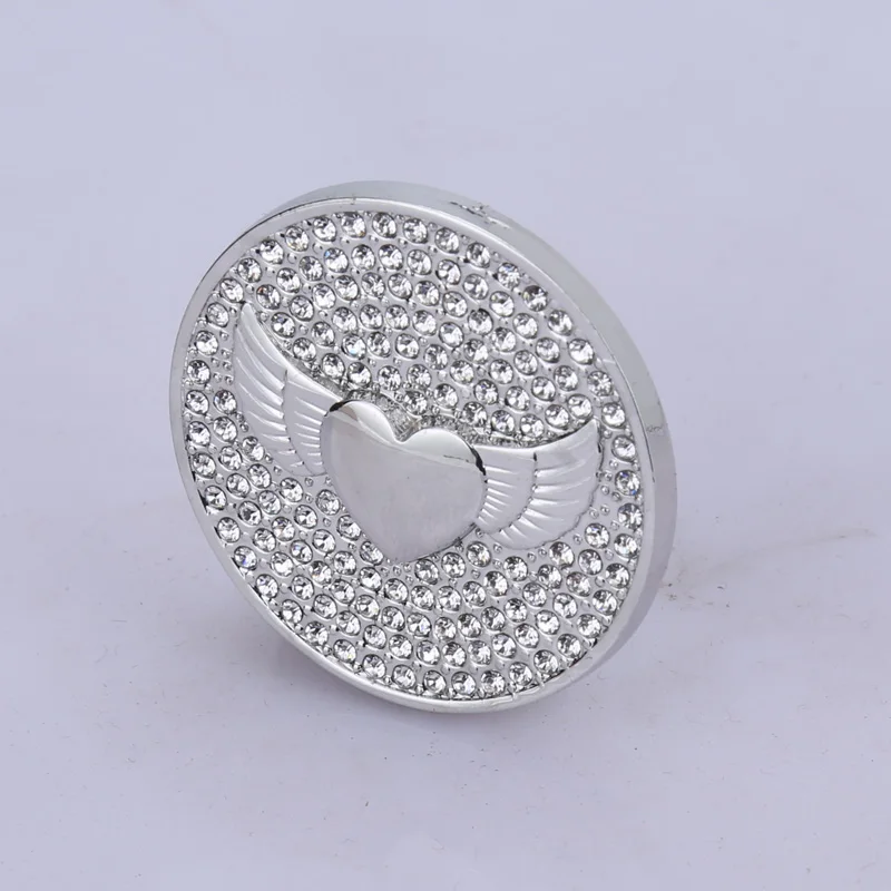 33 мм монетница с золотым и серебряным покрытием цвета шампанского большая