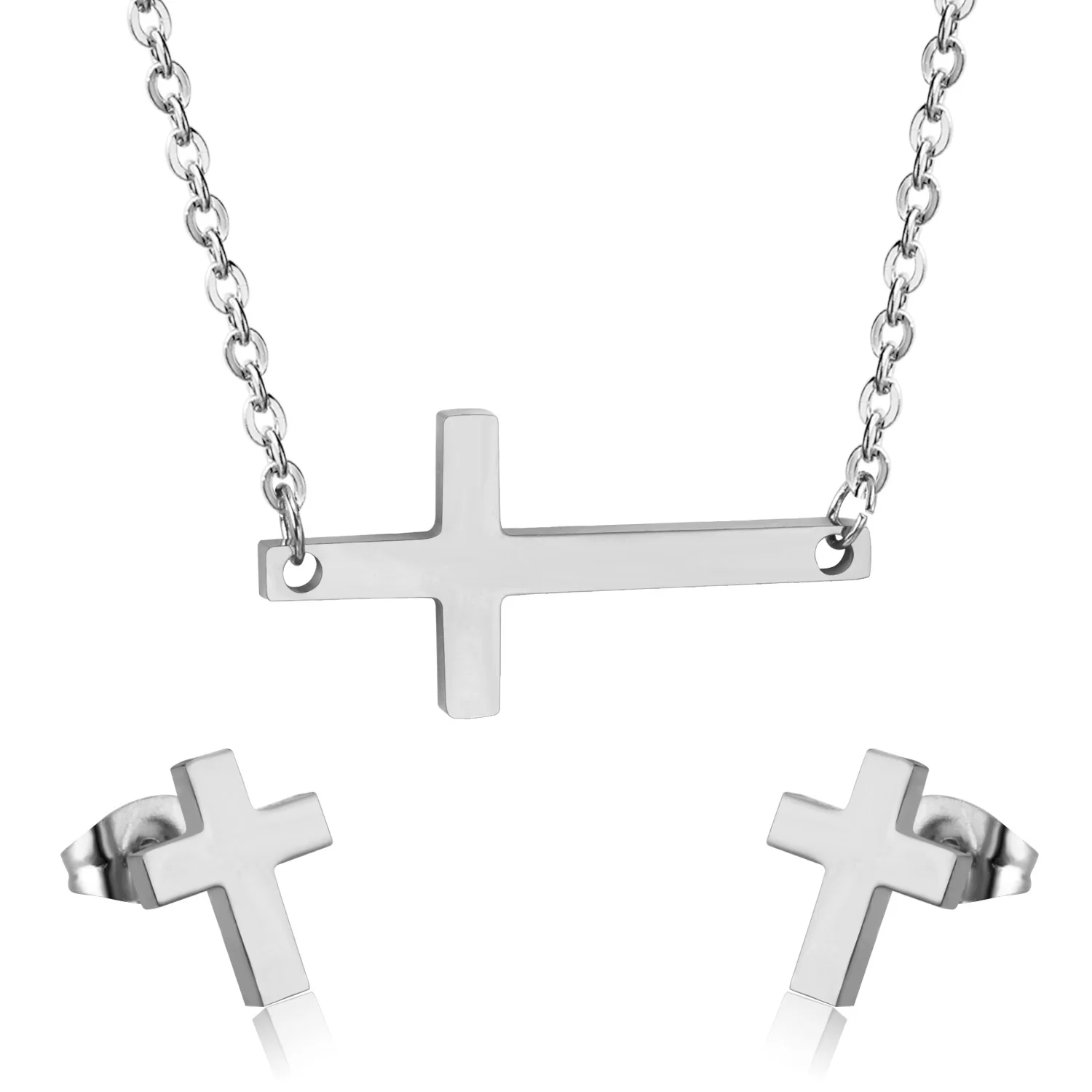 Женские серьги гвоздики из нержавеющей стали золотистого цвета 2020|earrings set for