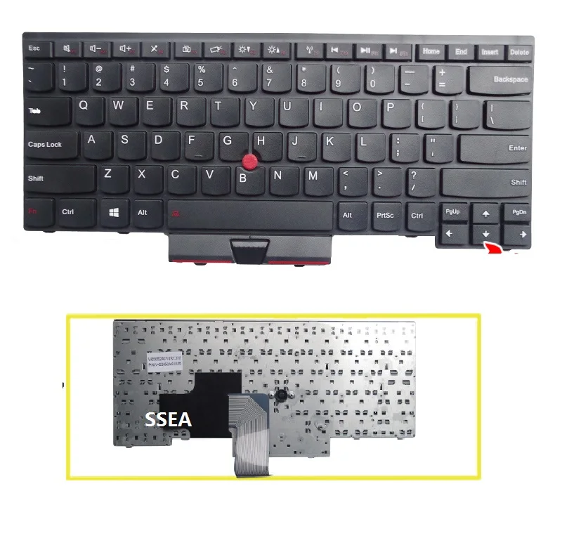 

SSEA New US Keyboard For IBM ThinkPad E430 E430C E330 E430S E435 S430 keyboard