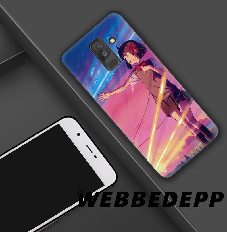 WEBBEDEPP Your Name Soft TPU Silicone Case for Samsung Galaxy S10 S10e S9 S8 Plus S7 S6 Edge &amp J6 |