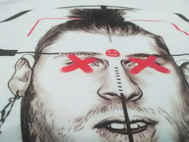 Мужская пулемет Келли Дисс трек Killshot футболки унисекс реагирует на с новым