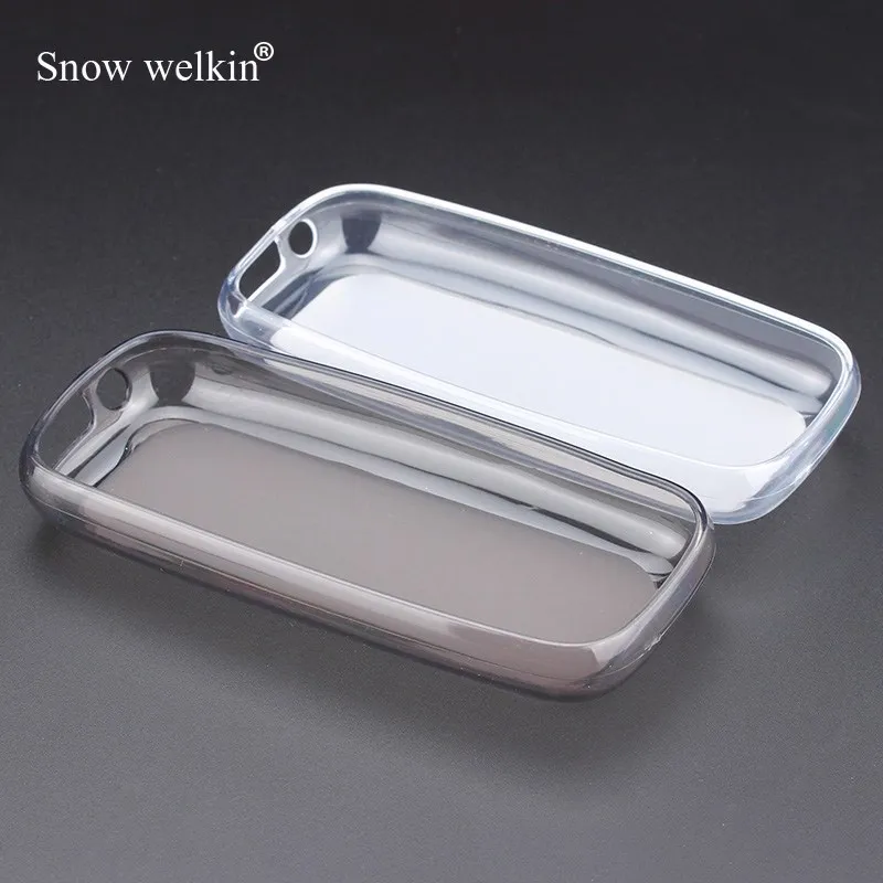 Тонкий мягкий ТПУ чехол Snow Welkin для Nokia 105 2017 резиновый силиконовый задней панели