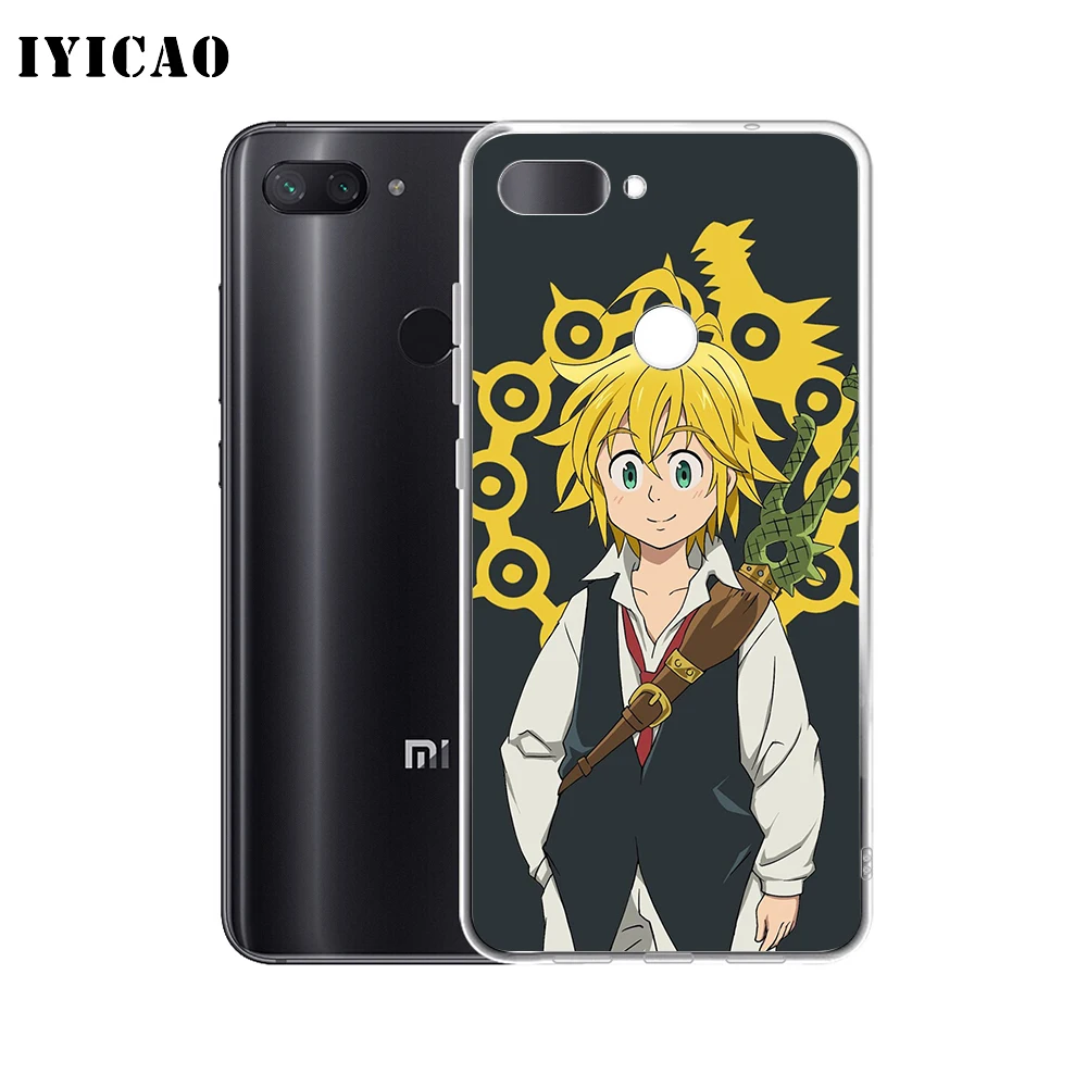Мягкий силиконовый чехол для телефона IYICAO Meliodas Seven Deadly Sins Xiaomi Redmi 4A 5A 6A Note 7 6 5 Pro Plus 4X