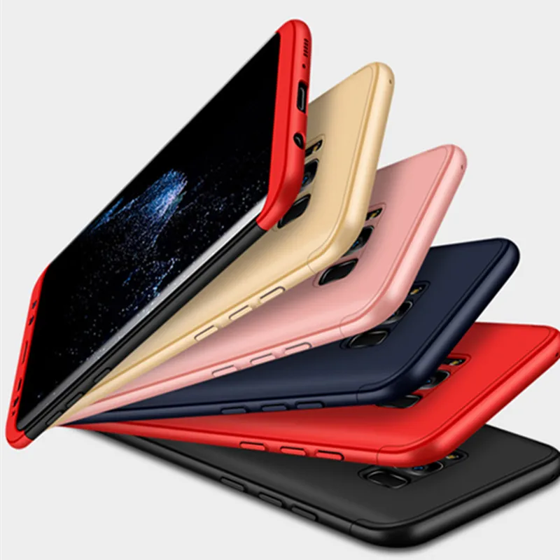 Роскошный чехол двойной Dip Dual Armor 360 полный защитный для Samsung Galaxy S8 Plus телефона S 8