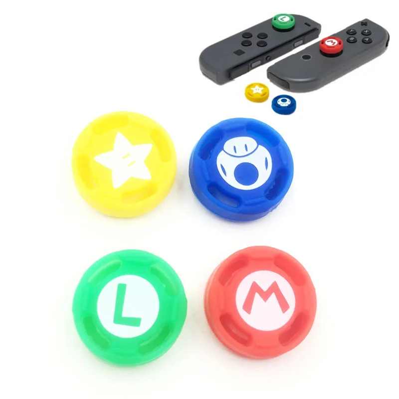100 шт. колпачок для кнопок джойстика контроллера Nintendo Switch Joy Con | Электроника