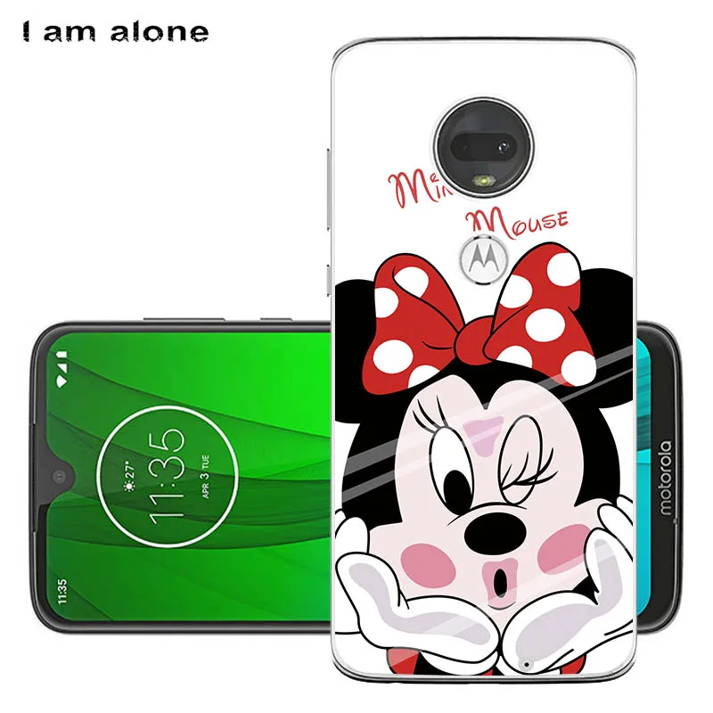 Чехлы для телефонов I am alone для Motorola Moto G7 G7 Play G7 power из мягкого ТПУ для мобильных телефонов модные сумки для Moto G7 - Цвет: Soft TPU HH43