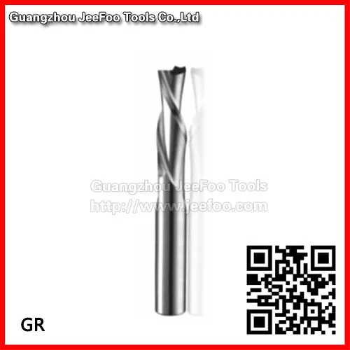

6*22 Flush Trim Solid Carbide Two Flutes Spiral Down-Cut Router Bit