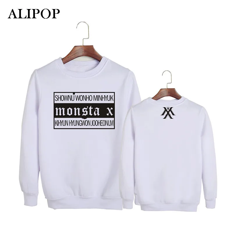 Kpop Korean Fashion Monsta X Japanese Concert Album CLAN PART.2 GUILTY Cotton Hoodies Clothes Pullovers Sweatshirts PT369 | Женская