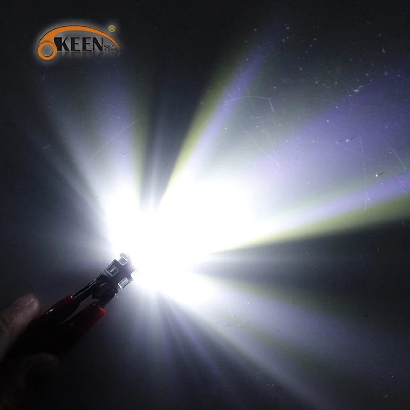 OKEEN 2 шт. T10 Led w5w Поворотная сигнальная лампа габаритный фонарь для чтения