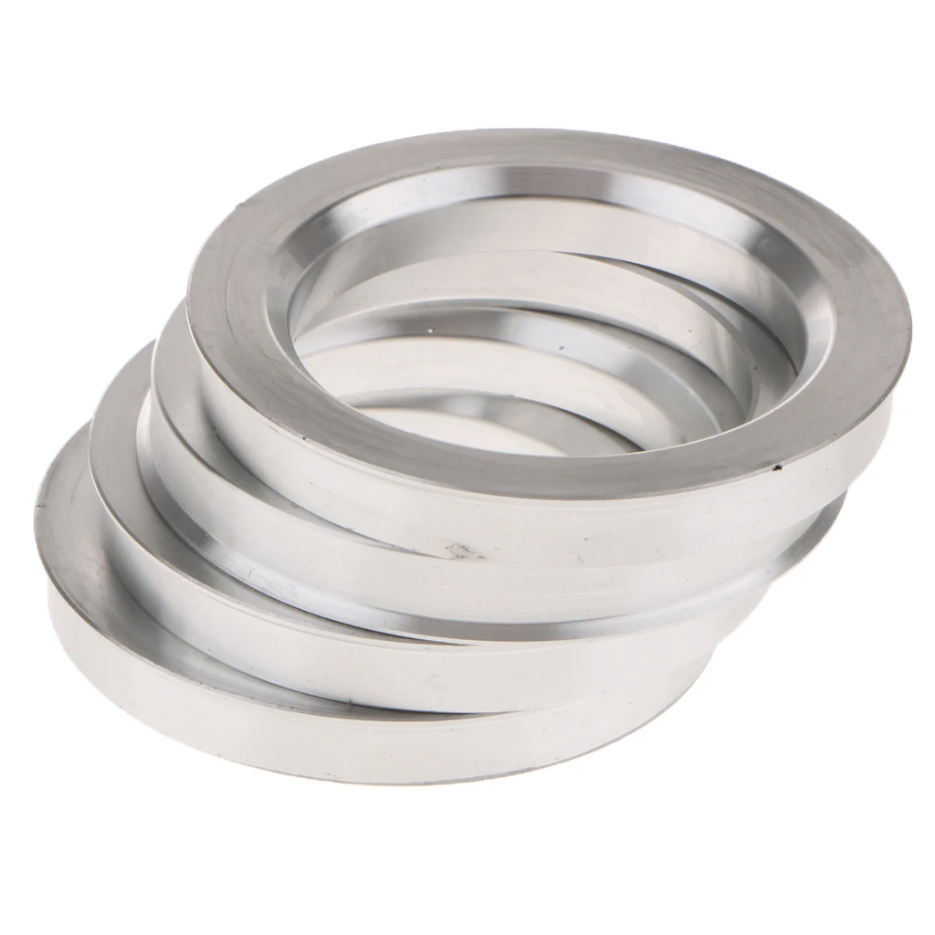 

Spigot Rings (4pcs Set ) 73.1 - 54.1mm Wheel Hub Spacers Aluminum Alloy